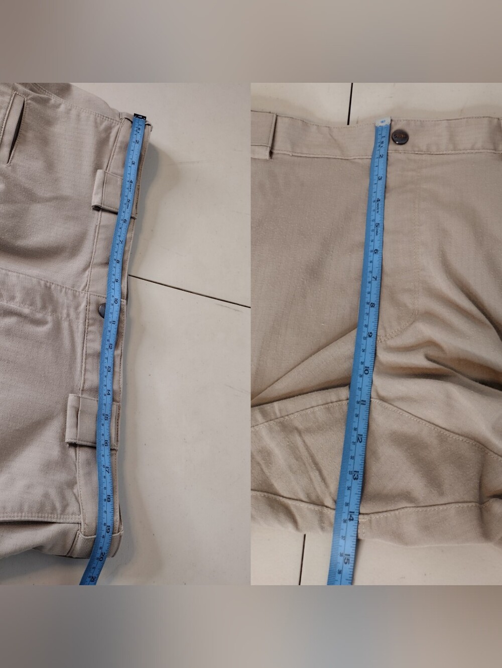5.11 Tactical Tan Men's Outdoors Work Utility Cargo Pants Sz 40×30 - Picture 10 of 15